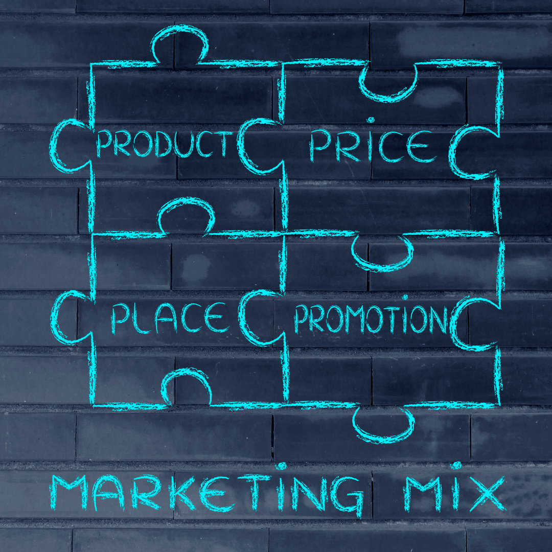 marketing mix diagram